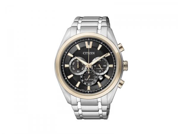 CA4014-57E - Citizen SUPER Titanio Crono 43MM Bicolor